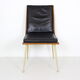 Pair of Boomerang Easy Chair by Hans Mitzlaff for Eugen Schmidt in Leather