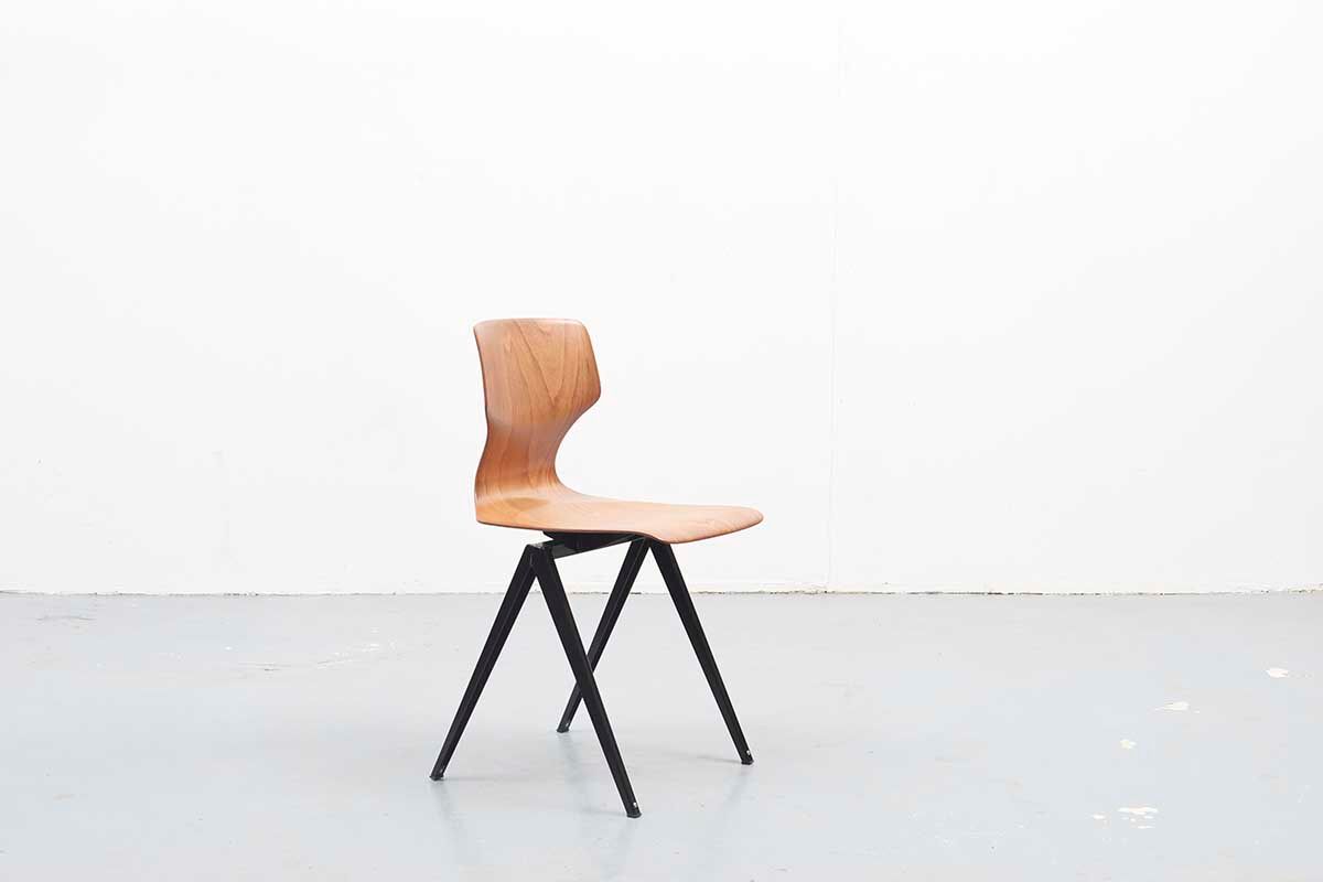 Galvanitas chair s19 reissue black oak