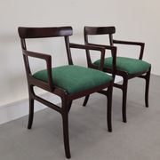 Chaises à manger danoise du milieu du siècle de Poul Jeppesens Møbelfabrik années 1960