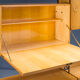 Mid-Century Elm Shelf, 1960s.