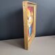 Old oil painting on wood