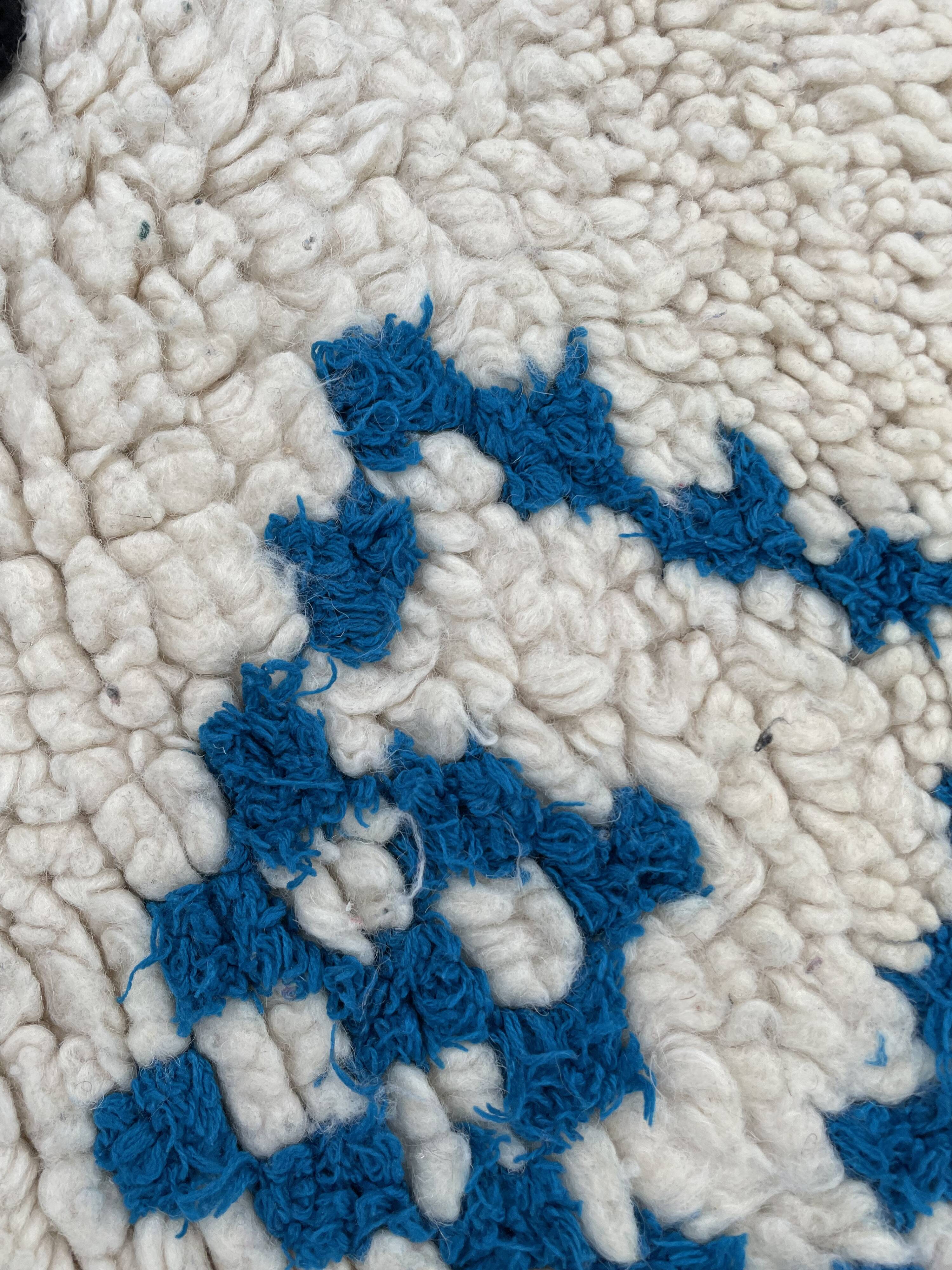 Tapis berbere azilal vintage 110x200 cm