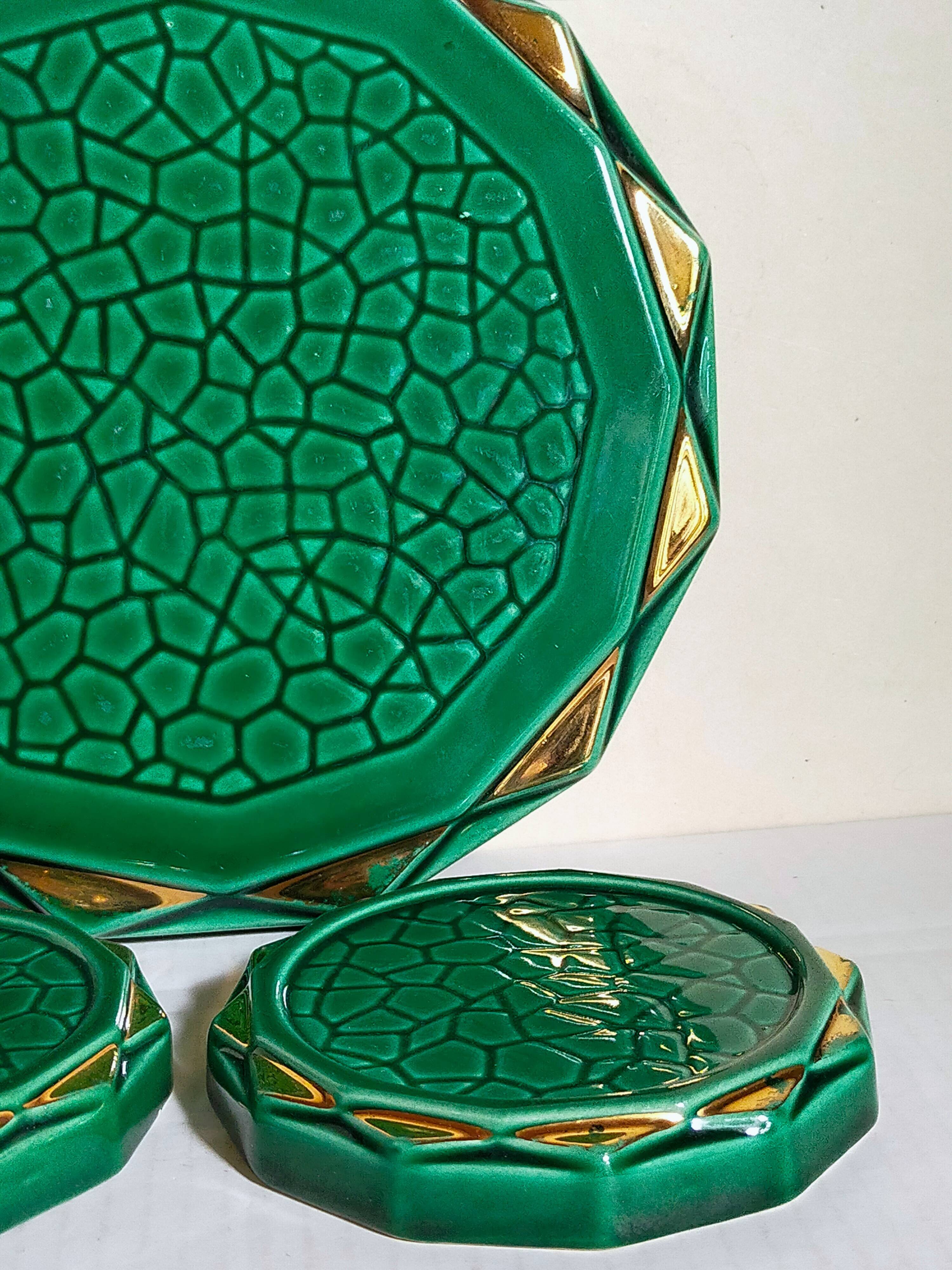 Slush trivets and bottle coastersvintages