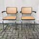 Fauteuil S64 en noyer de Marcel Breuer pour Thonet
