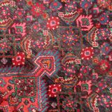 Handmade vintage Persian Malayer rug 129cm x 219cm 1960s