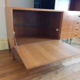 Teak storage unit