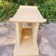 Pair of Africanist art deco stools