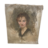 Old portrait painting
