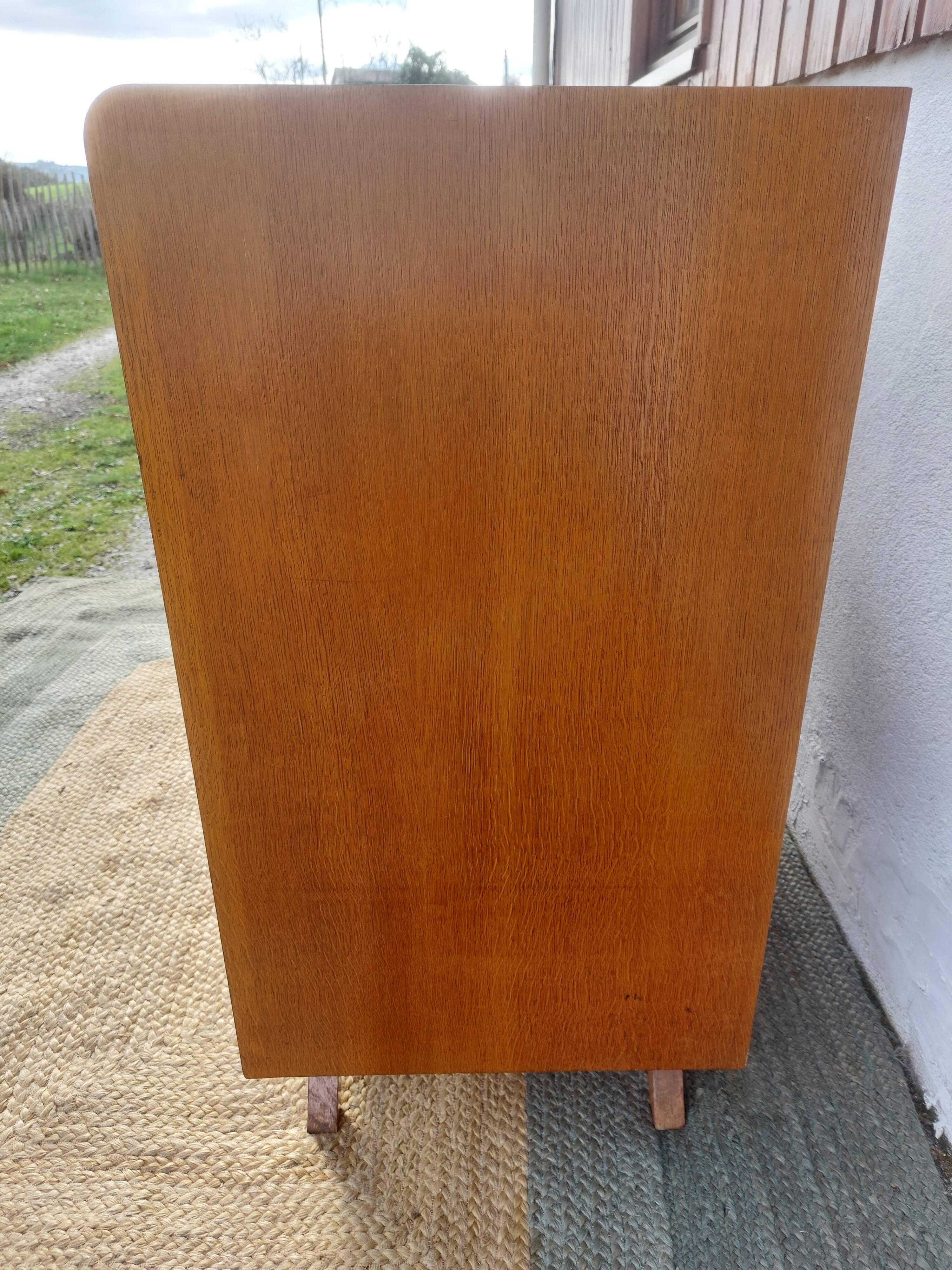 sideboard, buffet with sliding doors and splayed legs