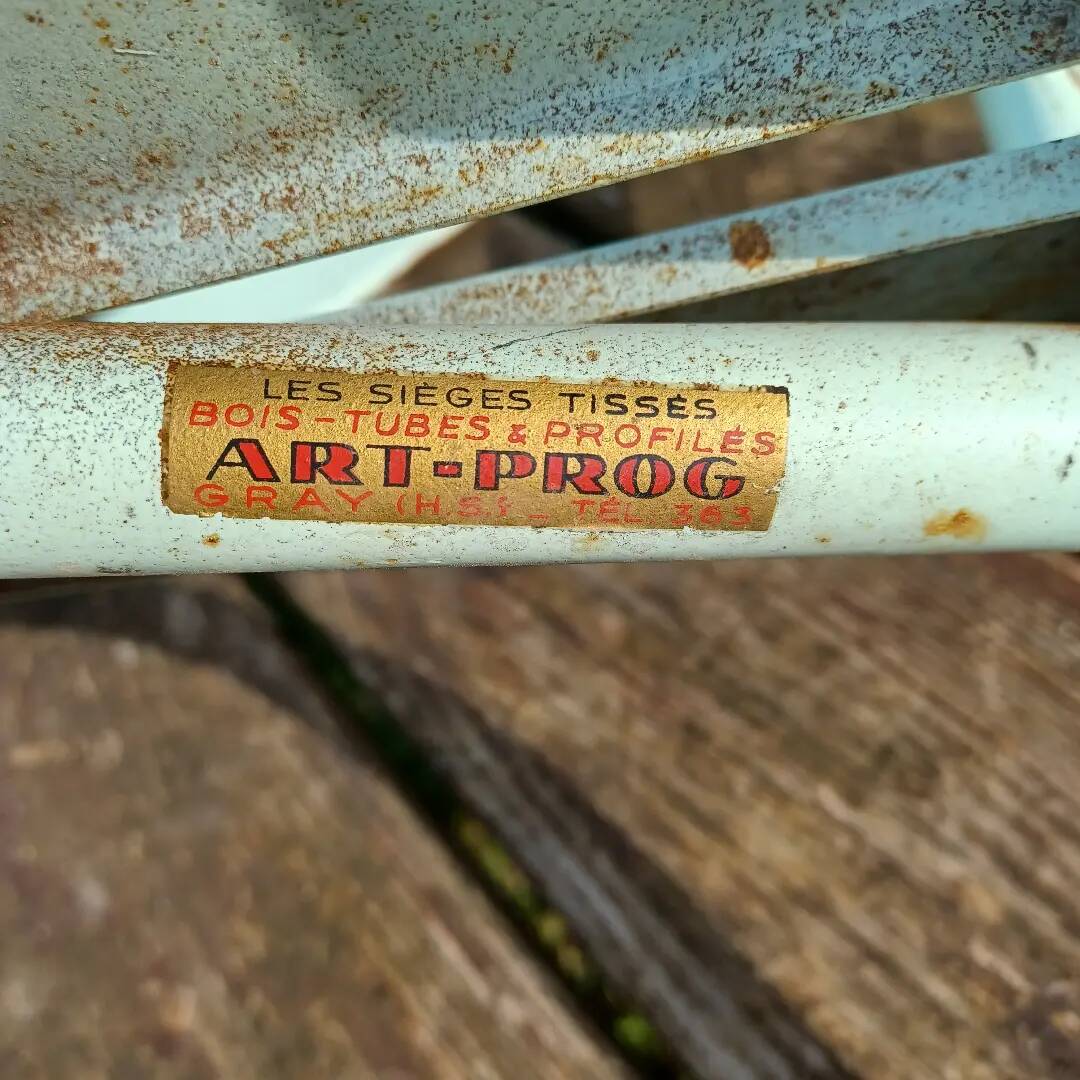 11 iron chairs from the 1950s ART PROG