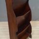 Oak magazine rack