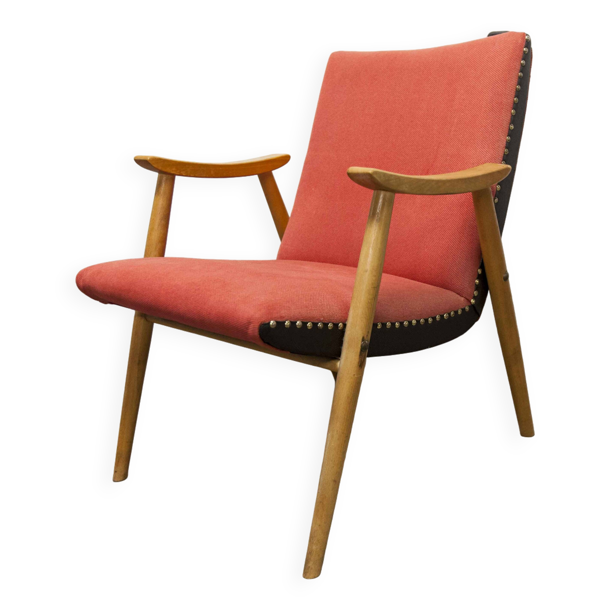 Scandinavian rockabilly armchair 1950s