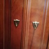 Louis Philippe style sideboard in cherry wood. 1970s.