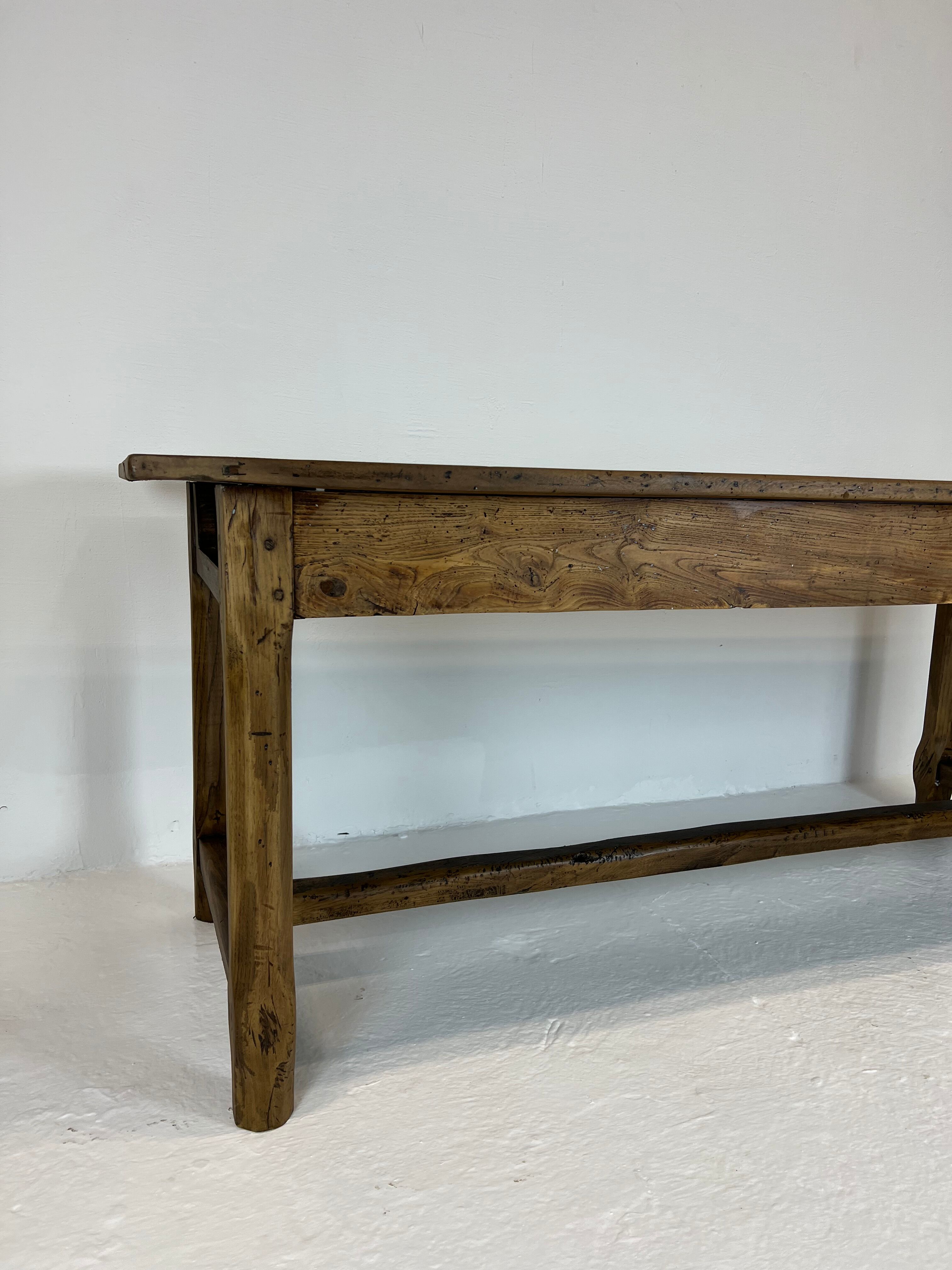 Old oak farmhouse table, 20s