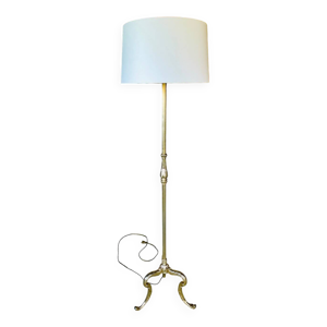 Lampadaire laiton vintage, - circa