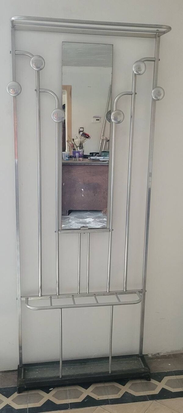 Vestiaire  Industriel en Aluminium & Fonte – Style ''SNCF'' – 1950