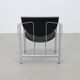 2 fauteuils postmodernes « Kokatu » en cuir par MA Ciganda pour Akaba, années 1980