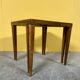 Danish mid - century rosewood nest of 2 tables, 1960s