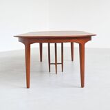 Henning Kjaernulf model 62 dining table teak Soro Stolefabrik Denmark 1958