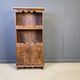 Rustic folk art 'travail populaire' cabinet, France, 19th century