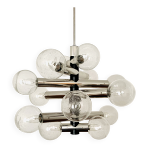 Lustre Space Age en verre