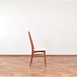 Mid-Century Teak Eva Chair by Niels Koefoed for Koefoeds Hornslet, 1960s, Set of 6