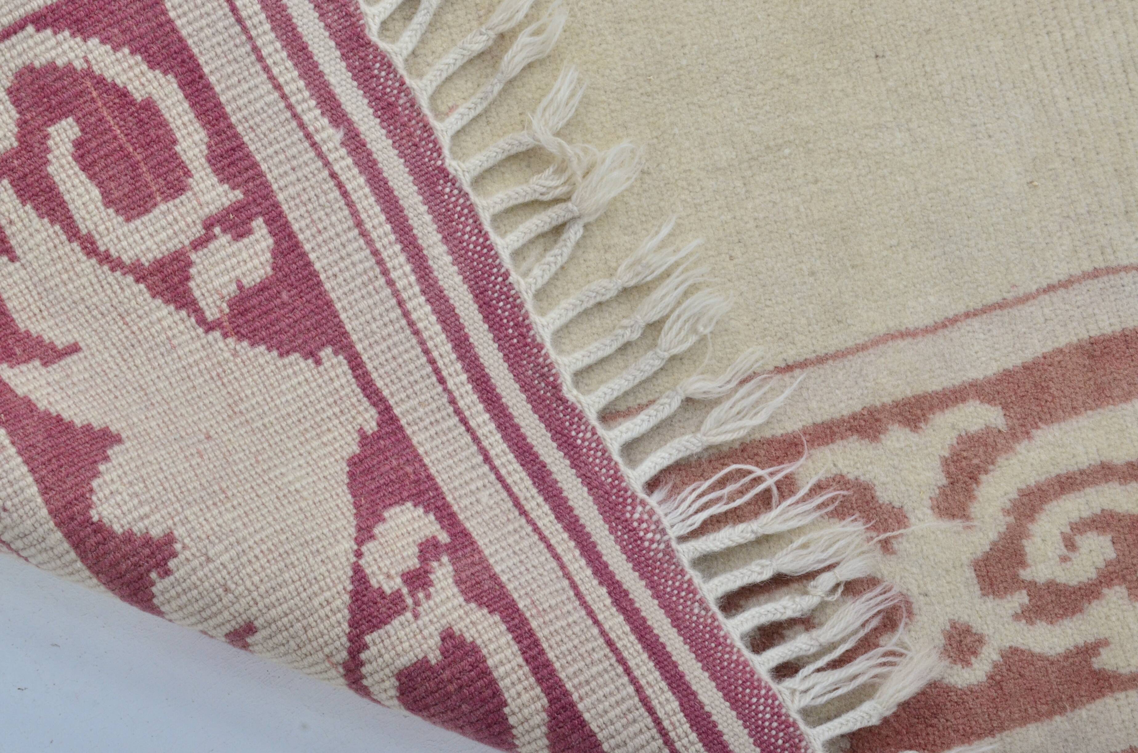 Turkish Oushak handmade rug sku 3597