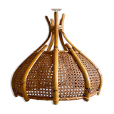 Rattan & caning hanging lamp