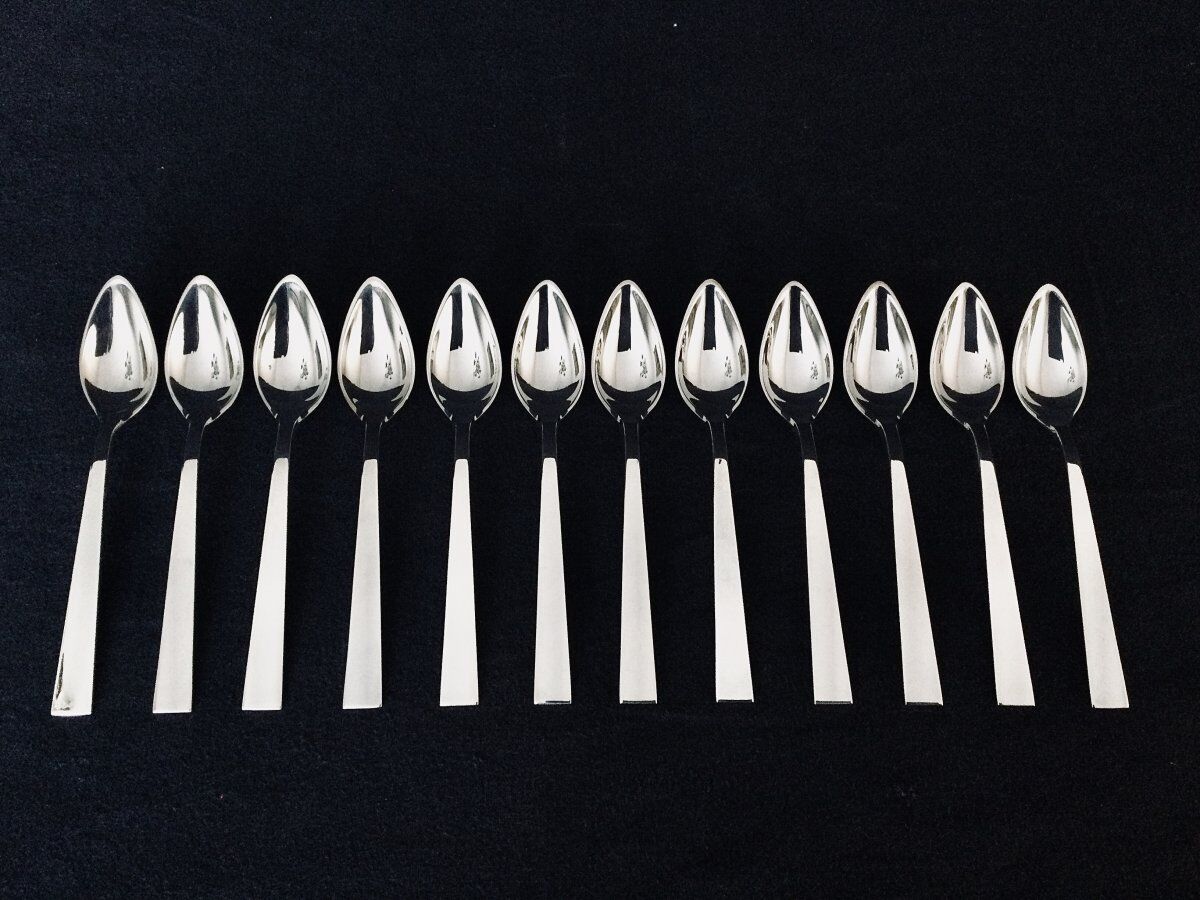 12 teaspoons/dessert silver robbe and berking house
