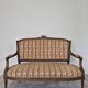 Louis XVI style two-seater sofa bench from the 1900s