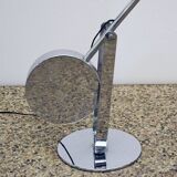 Paolo Tilche tilting floor lamp in chrome metal, 1970s