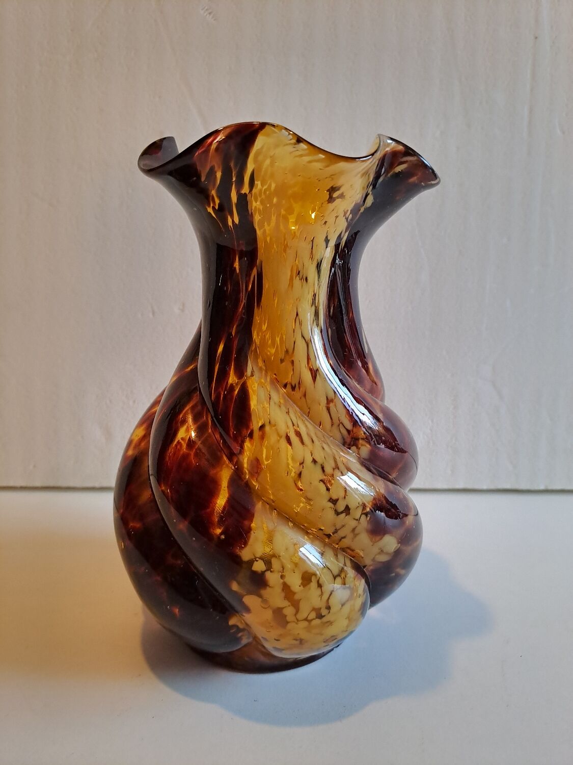 Clichy glassware vase