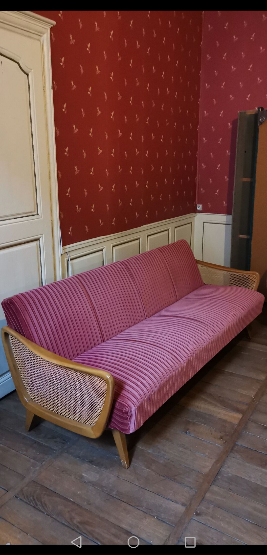 Scandinavian 50s 60s daybed convertible sofa