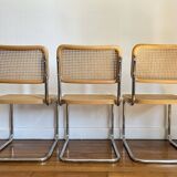 Lot of 3 ccesca b32 by marcel breuer made in italy
