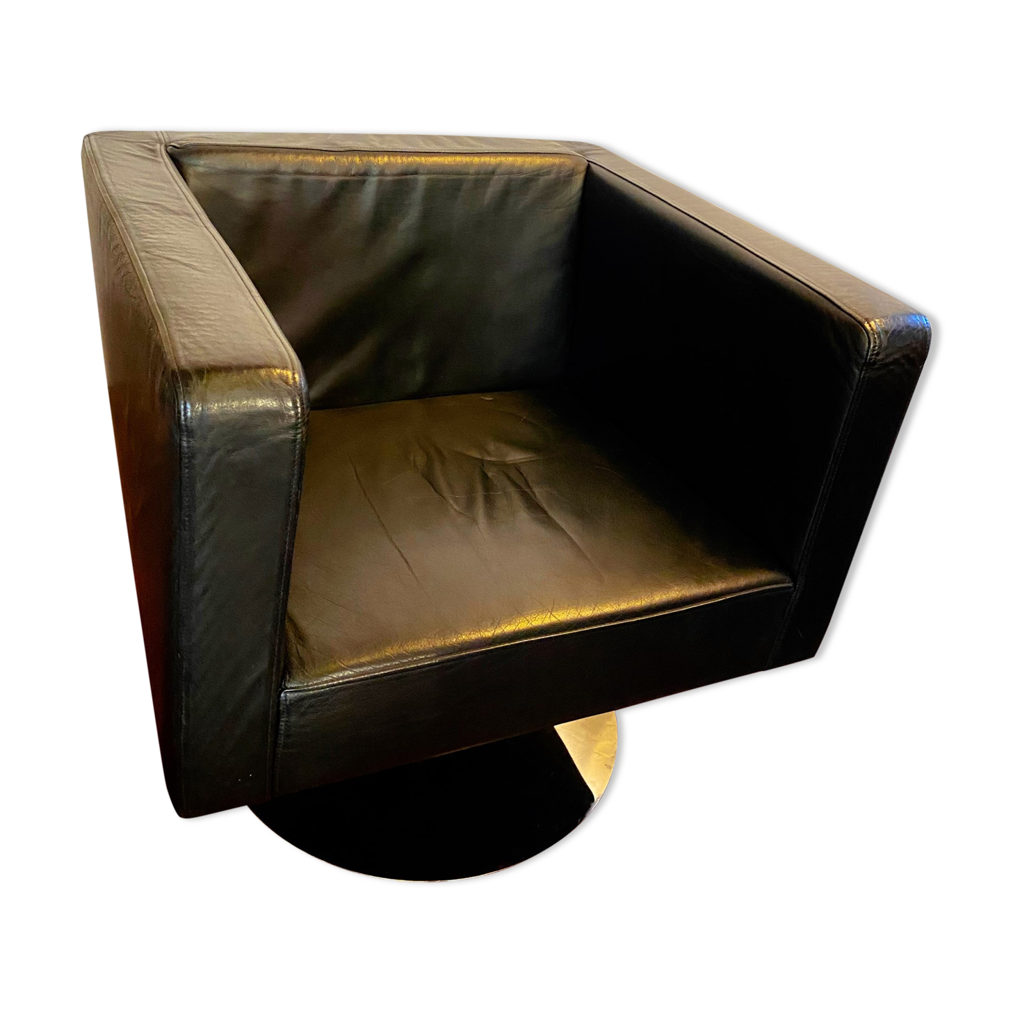 Solitary square armchair by Alfredo Häberli