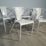 5 FT5 Tolix armchairs