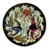 Vallauris dish signed Pugi