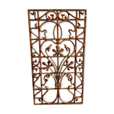 Cast iron door grille