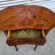 Louis XV style rosewood marquetry table