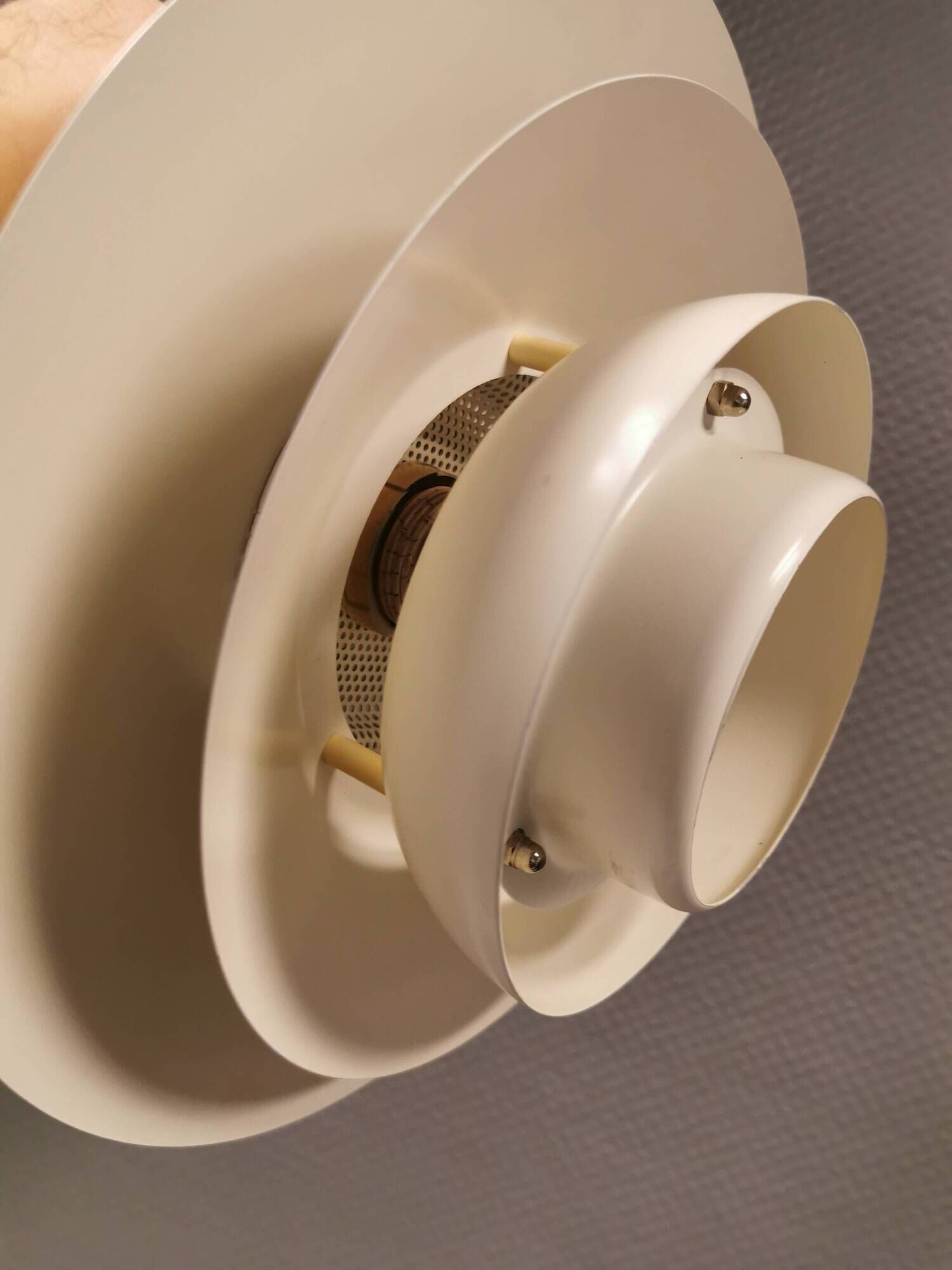 Danish designed hanging lamp, produced by JEKA (closed in the 1990s) model Verona.