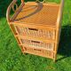 Commode, chiffonnier en rotin vintage