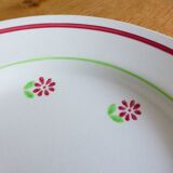 1 assiette dessert de Gien modèle Christiane