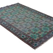 Anatolian handmade vintage rug 270 cm x 181 cm