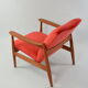 Fauteuil Wroclaw rose corail