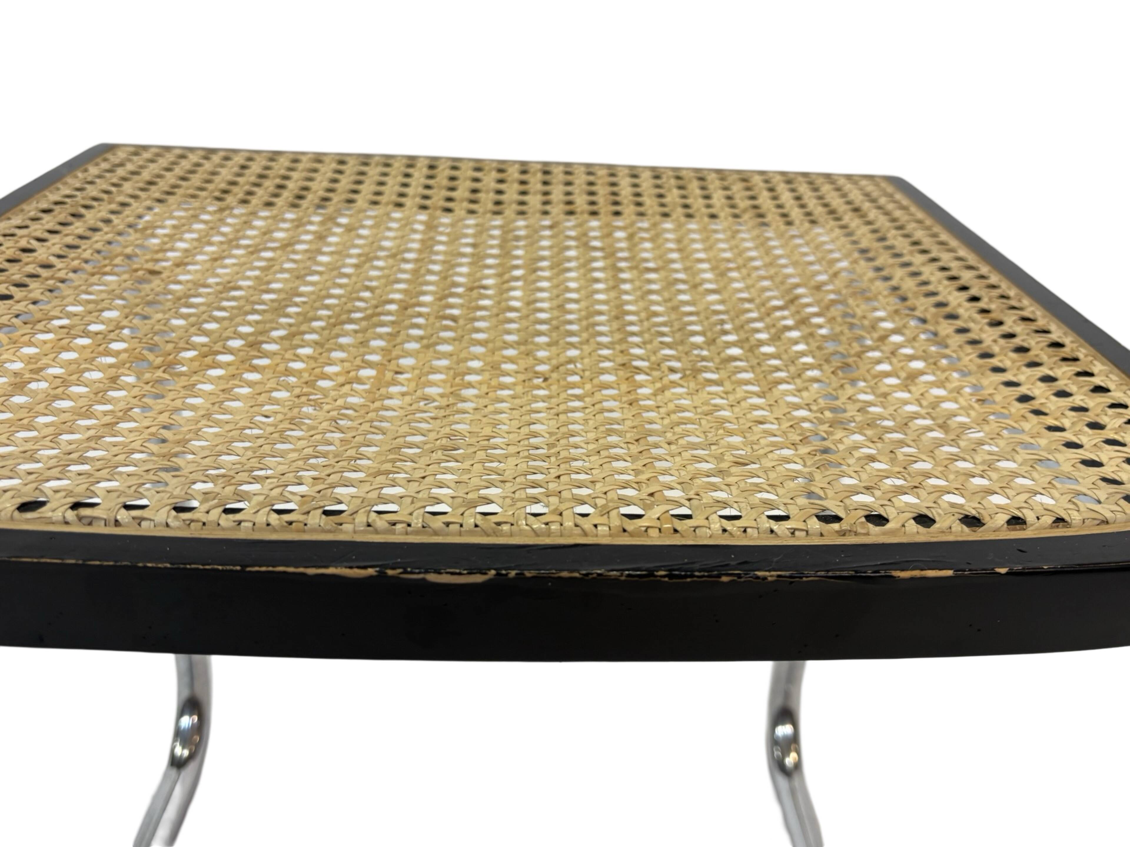 Cesca chair b32 model in chrome and black