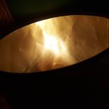 Vintage cork lamp from the 60s, 70's
