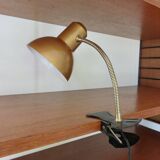 Clamp lamp, portable lamp, nomadic, 1960