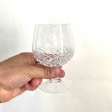 Service à cognac - verres - carafe - longchamp - cristal d’arques  - vintage