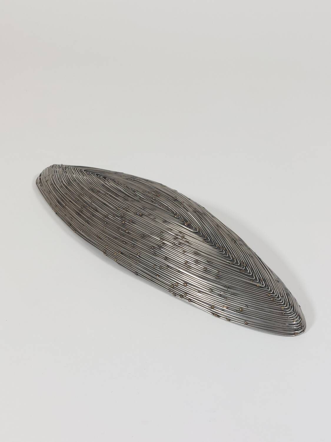 Brutalist handmade fruit bowl, mid-20th century.