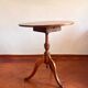 Antique guéridon with a tilting top and drawer, Louis Philippe style.